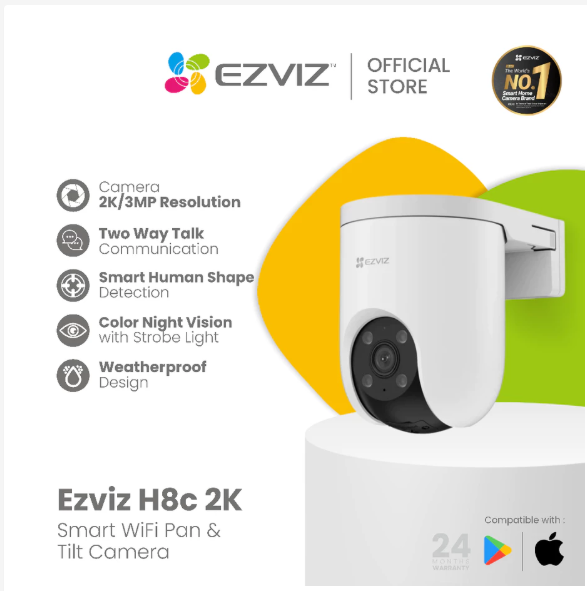 Ezviz H8c Pro 2K 3MP Wifi Camera